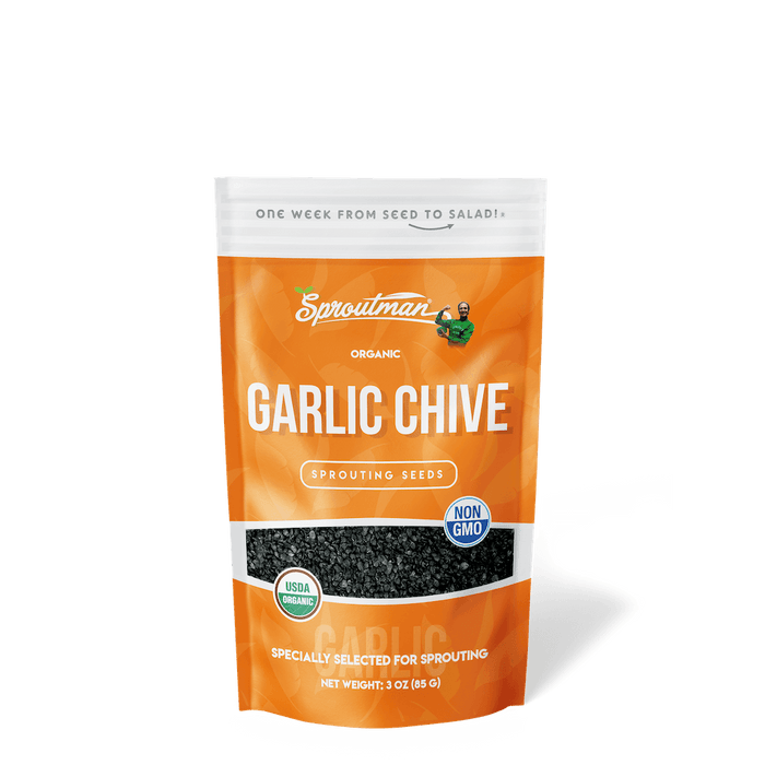 Organic Garlic Chive Sprouting Seed