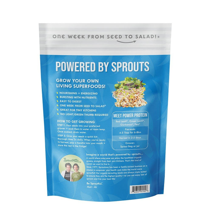 Organic Power Protein Sprouting Seed