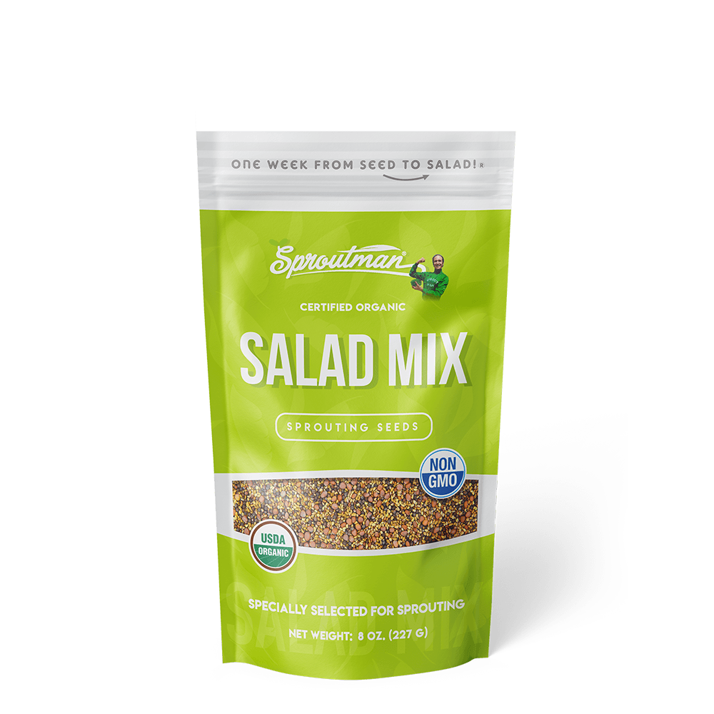 Organic Salad Mix Sprouting Seed — Specialty Food Source