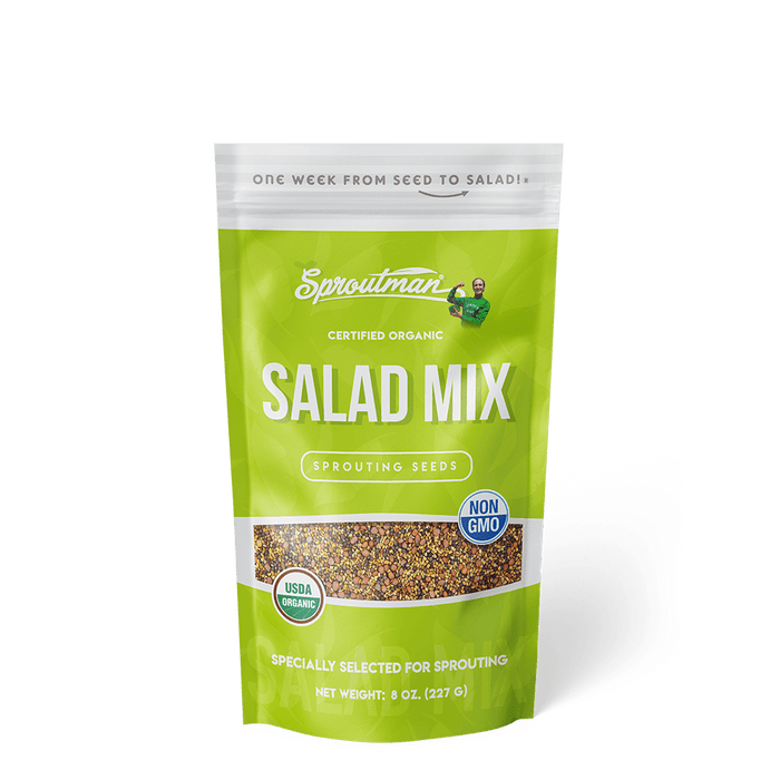 Organic Salad Mix Sprouting Seed