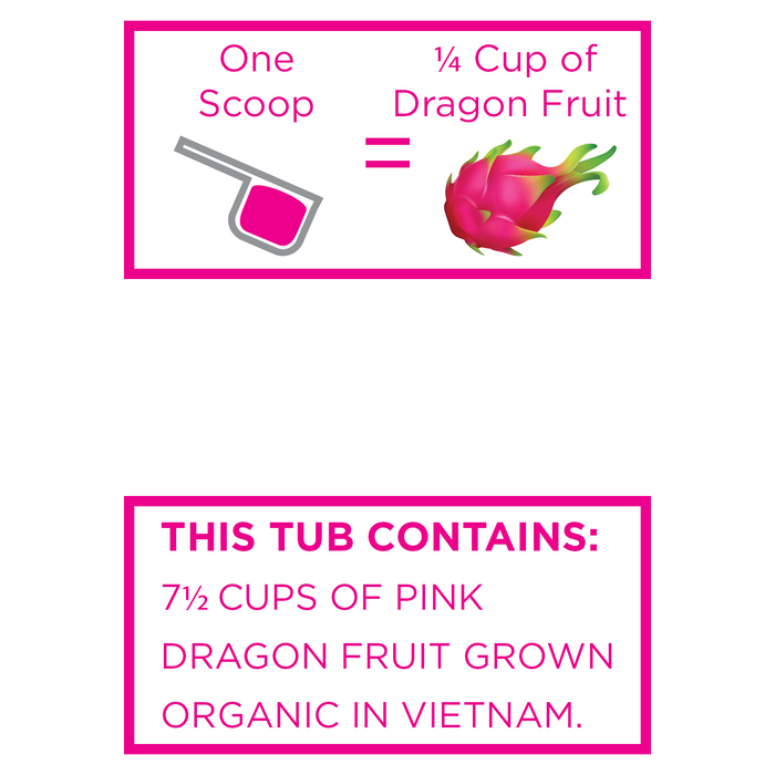 Organic Pink Dragon Fruit Powder