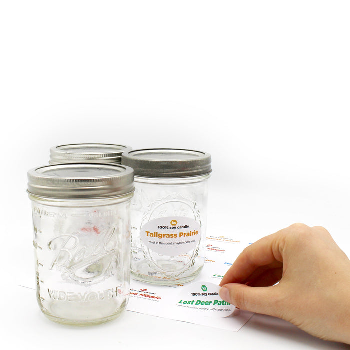 Oval Laser Labels - 1-1/2" x 2-1/2": 450/Pack, 25 Sheets