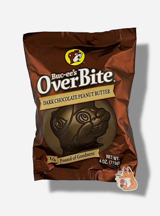 Buc-ee's Dark Chocolate Peanut Butter OverBite