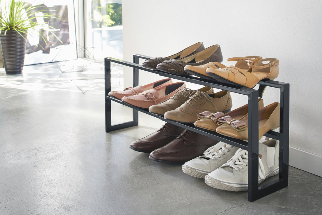 Expandable Shoe Rack (6" H)  - Steel