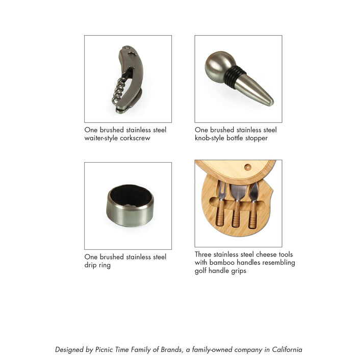 Sand Trap Golf Cheese Cutting Board & Tools Set