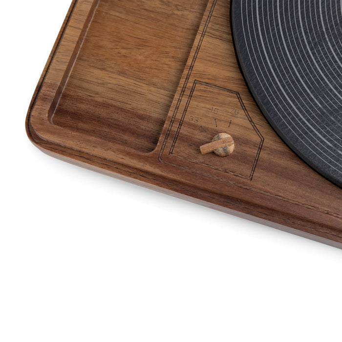 Turntable Acacia and Slate Cheese Board with Knife