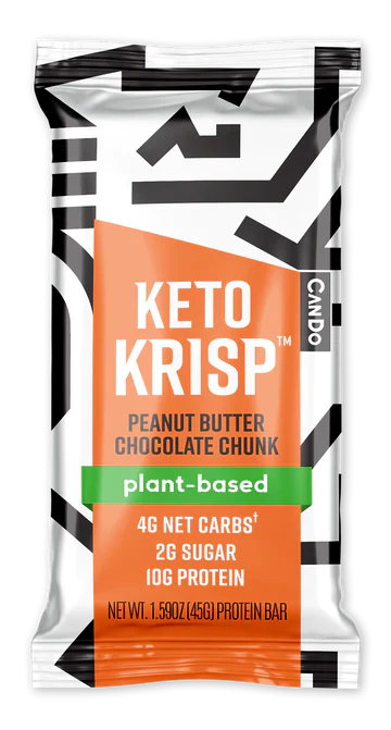 Keto Krisp (Pack of 12) Peanut Butter Chocolate Chunk - 1.59 Oz