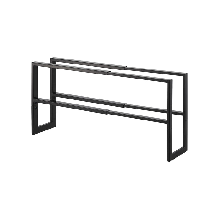 Two-Tier Expandable Shoe Rack (12" H)  - Steel