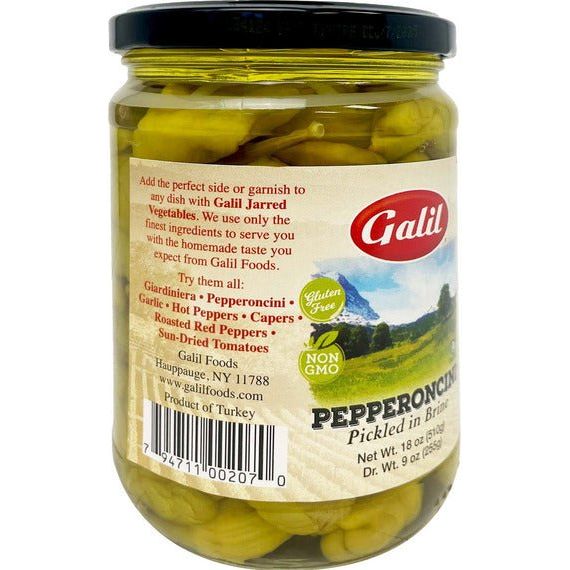 Pepperoncini | Jar | 18 oz | Galil