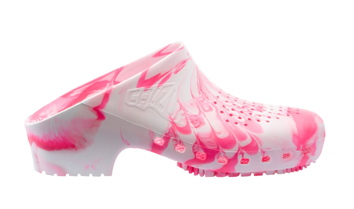 Calzuro Classic With Holes Pink/White