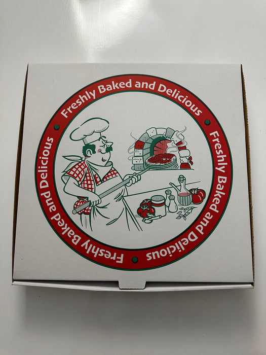 12" x 12" x 2" Corrugated Pizza Boxes - 100 Bundle | Sturdy & Durable | Bulk Stock Available