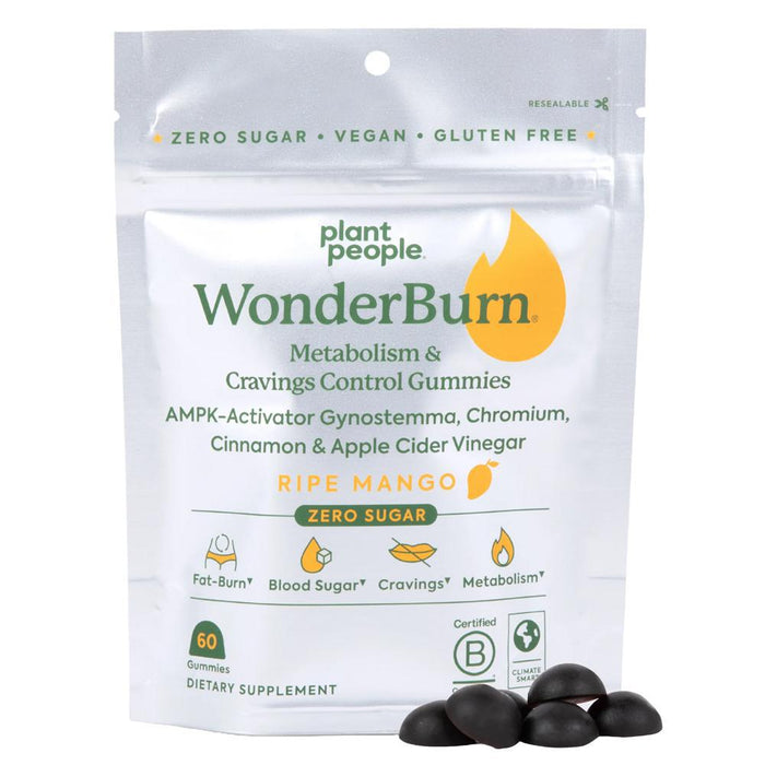 Plant People - 'Wonderburn' Metabolism & Cravings Control Gummies (5.2OZ | 60CT)