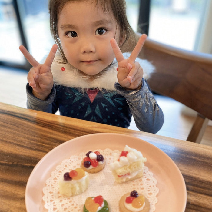 Bamboo Kids Plate - Set of 4 - Blush