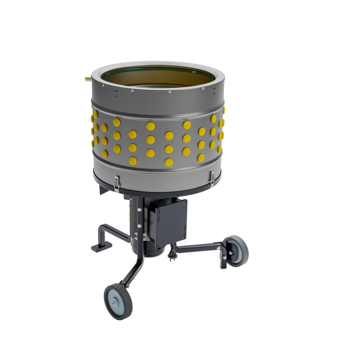 Chicken Plucker with ProA Natural Rubber Fingers