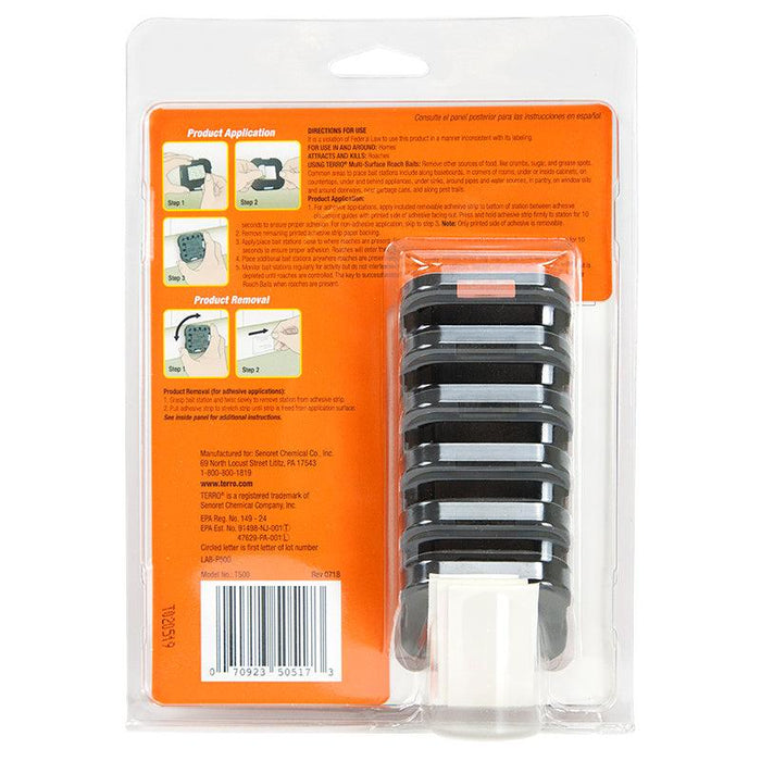 Terro Multi-Surface Roach Bait (6/pk)