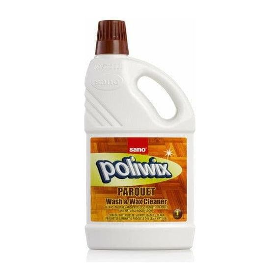 Poliwix Parquet Wash & Wax Floor Cleaner for Wood & Stone | 1 L | sano