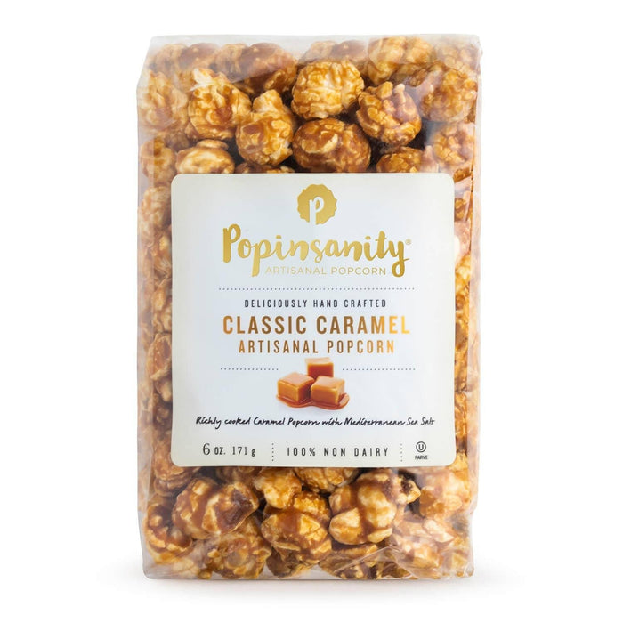 Popinsanity - 'Classic' Caramel Artisanal Popcorn (6OZ)
