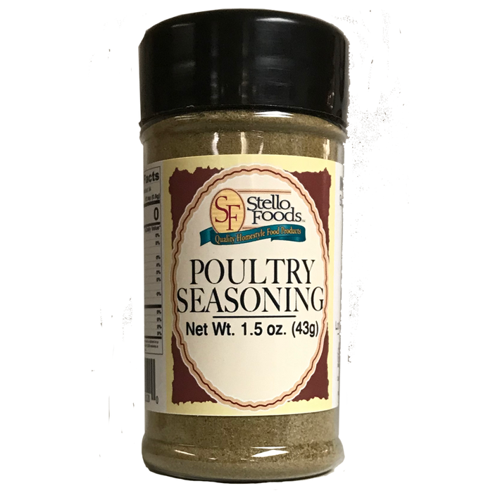 Stello Foods Spices - Poultry Seasoning 1.5 oz