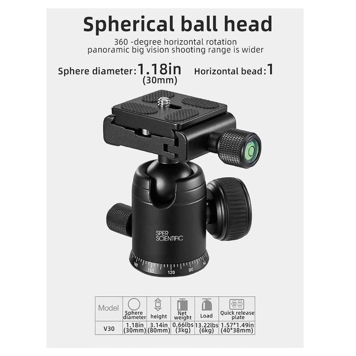 Premium Compact Mini Tripod - Folds to 7 Inches - 36 Inches Extended