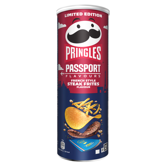 Pringles Passport: French Style Steak Frites (100g) (UK)