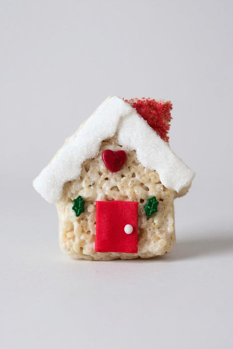 Gingerbread House Rice Crispie Treats