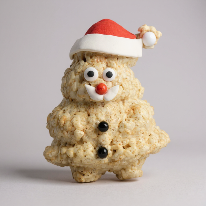 Santa Clause Rice Crispie Treats