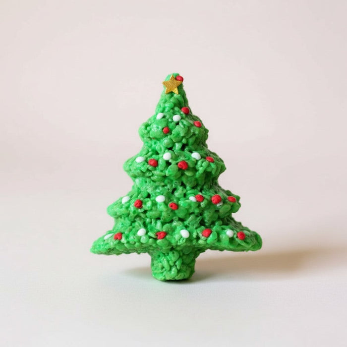 Christmas Tree and Stocking Rice Crispie Treats