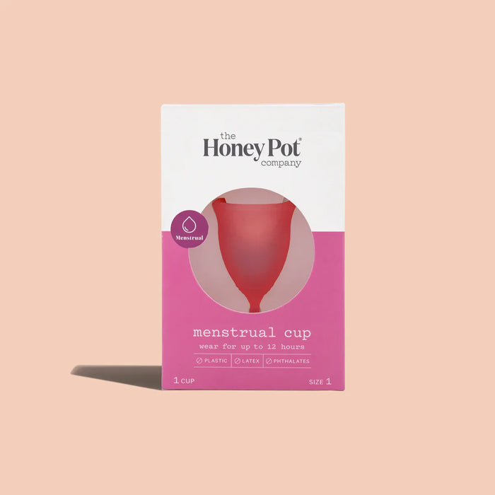 Honey Pot Reusable Silicone Menstrual Cup, Size 1