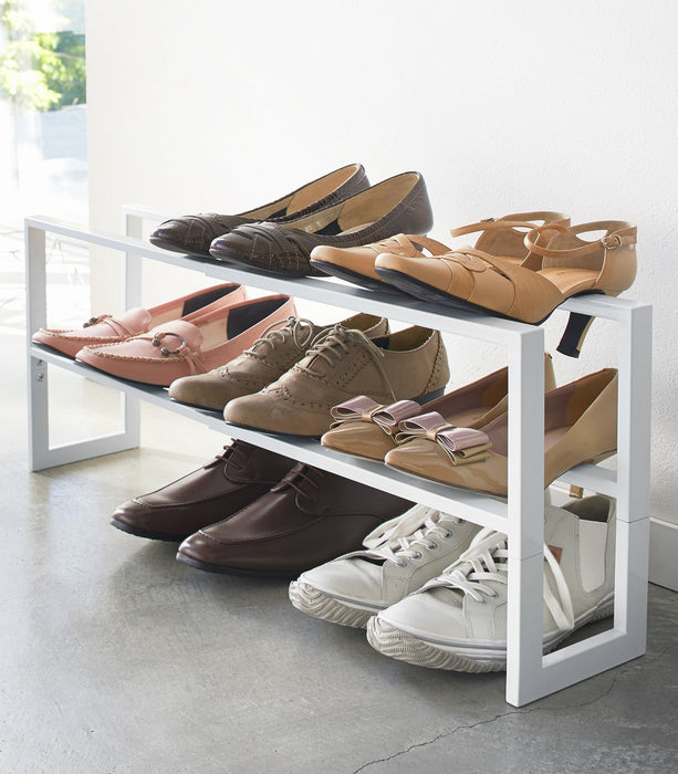 Expandable Shoe Rack (6" H)  - Steel