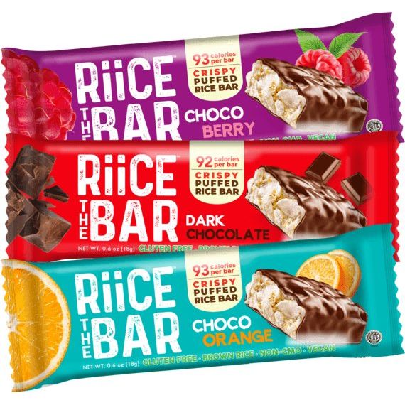 Puffed Rice Bars | Try them all! | 4 Flavors | RiiCE the Bar