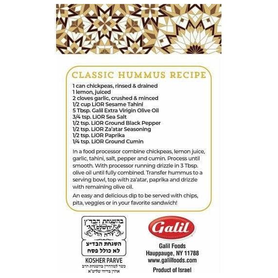 Pure Stone Ground Sesame Butter | Tahini | Non-GMO | 16 oz | LiOR