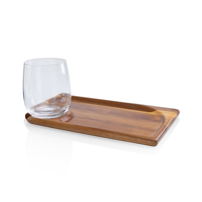Rectangle Wine Appetizer Plate Set of 4