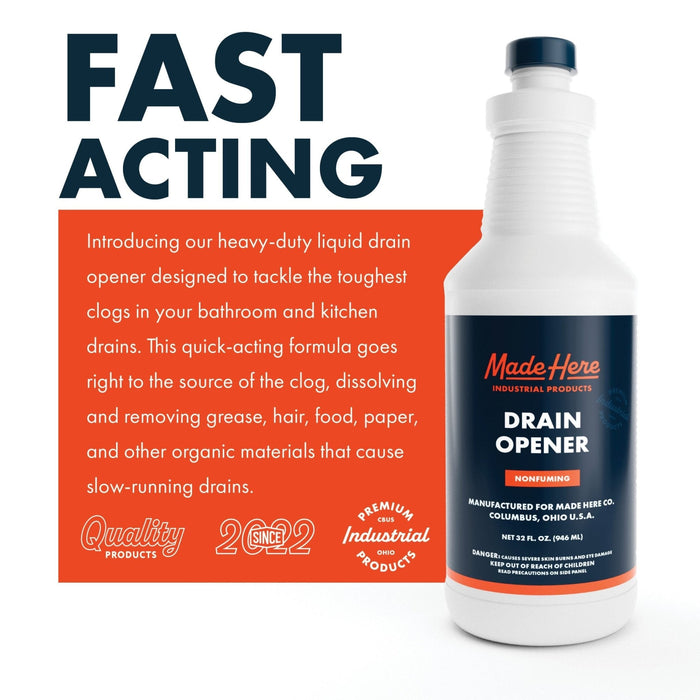 Quick-Acting Liquid Drain Opener