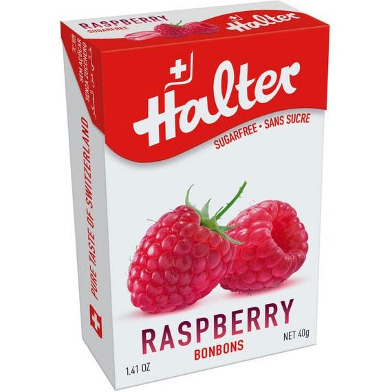 Raspberry Bonbons | Sugar Free | 1.41 oz | Halter