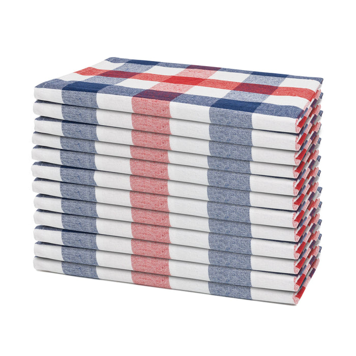 Plaid Dinner Napkins