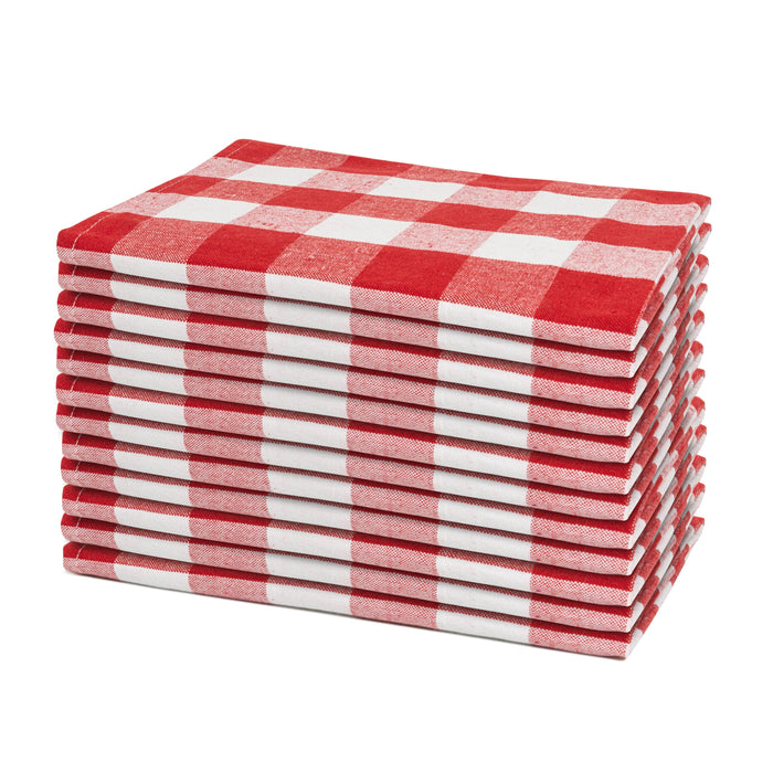 Plaid Dinner Napkins