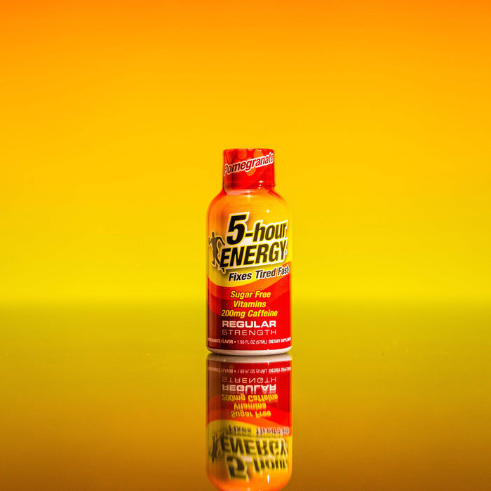 24 Pack 5-hour ENERGY Regular Strength Shots, Pomegranate Flavor 1.93 Fl Oz