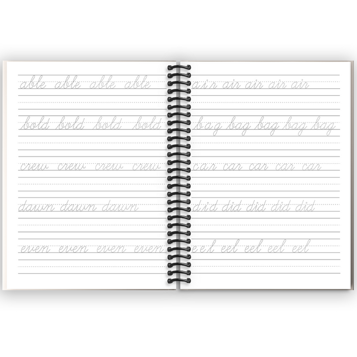 Cursive Handwriting Workbook for Teens (Spiral Bound)