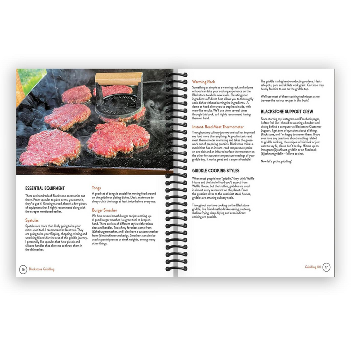 Blackstone Griddling: The Ultimate Guide to Show-Stopping Recipes on Your Outdoor Gas Griddle (Spiral Bound)