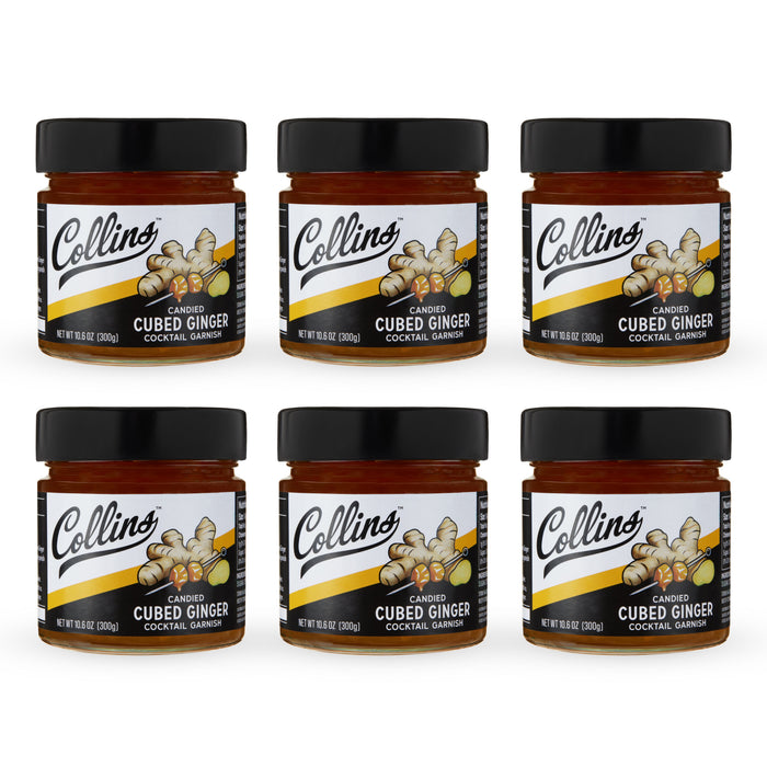 Candied Stem Ginger in Syrup 10.6 oz , Set of 6