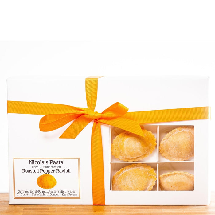 Roasted Pepper Ravioli