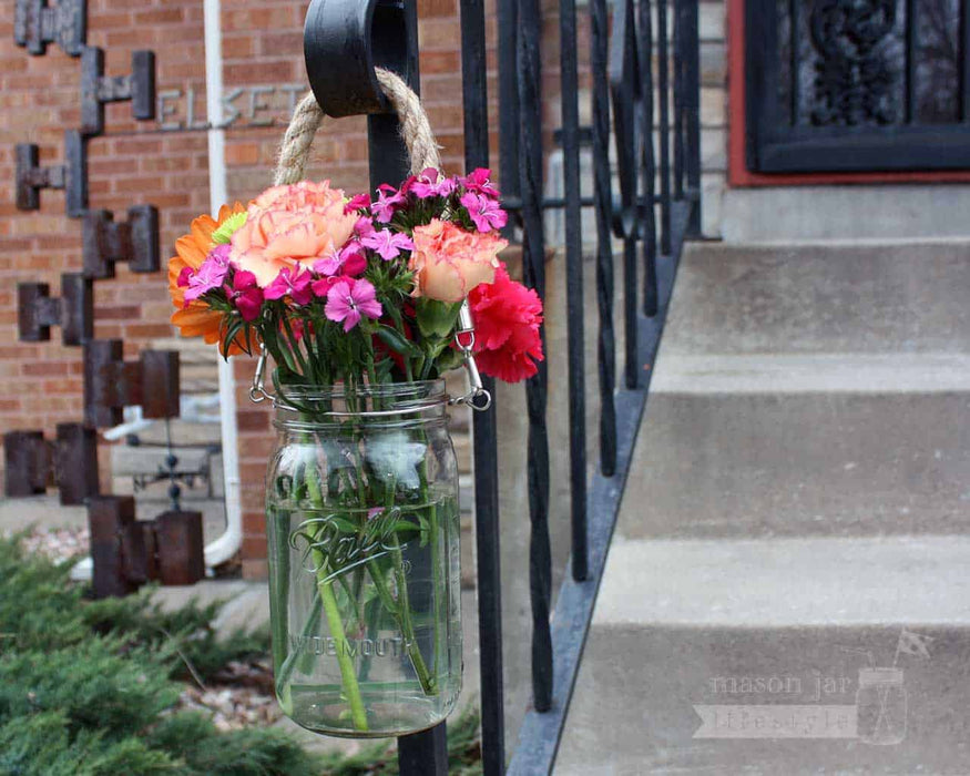 Rope Handles for Mason Jars 6 Pack