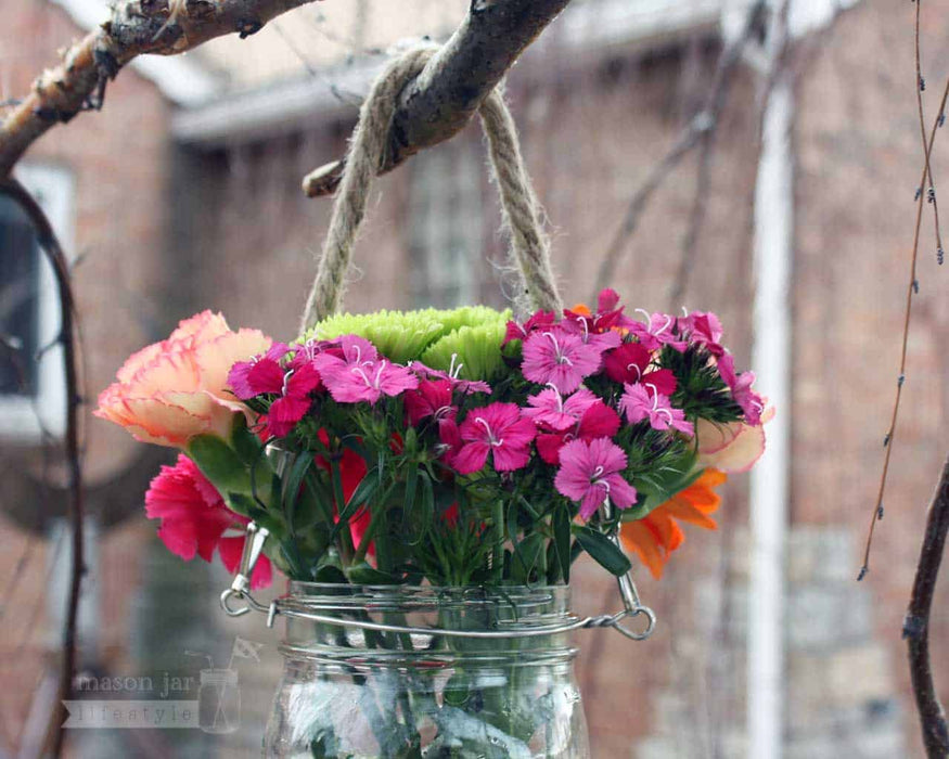 Rope Handles for Mason Jars 6 Pack