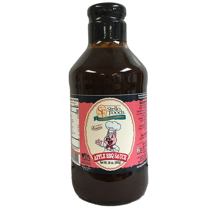 Stello Foods - Rosie's New Orleans Apple BBQ Sauce 30 oz