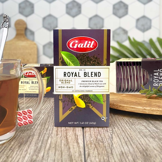 Royal Blend Black Tea | 20' Tea Bags | 1.41 oz | Galil