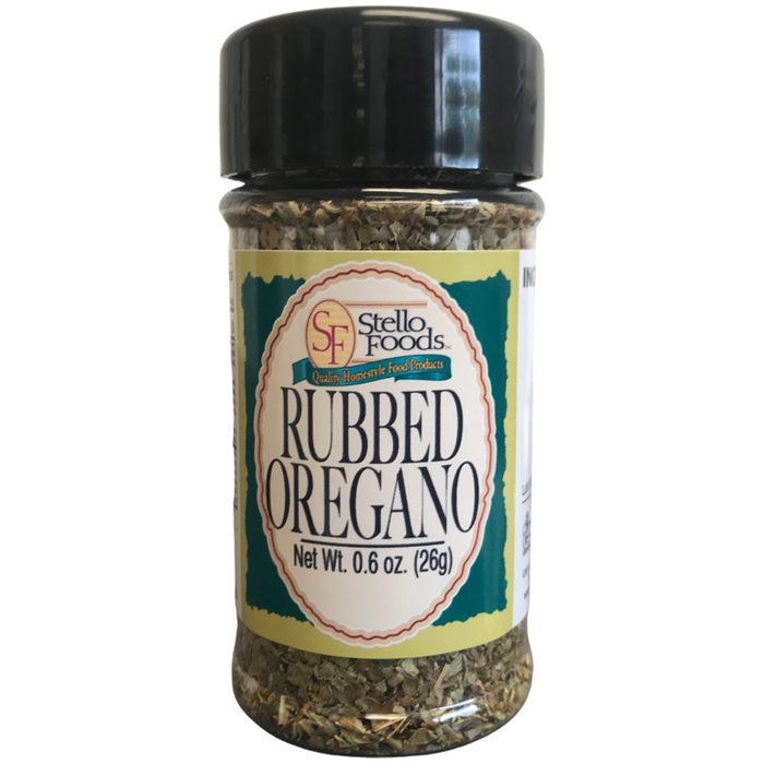 Stello Foods Spices - Oregano - Rubbed 0.6 oz
