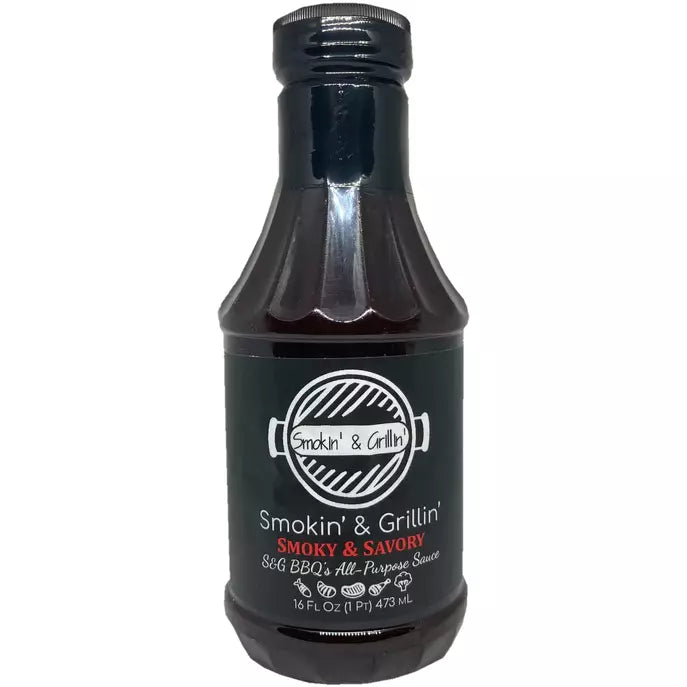 S&G BBQ Smokin' & Grillin' Sauce 16 oz.