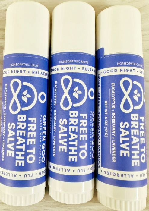 Green Goo Salve Free to Breathe - 12-Pack x .6 Oz