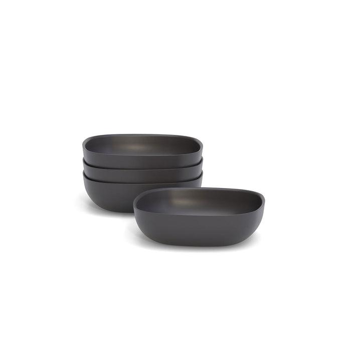 Bamboo Solo Salad Bowl - Set of 4 - Black
