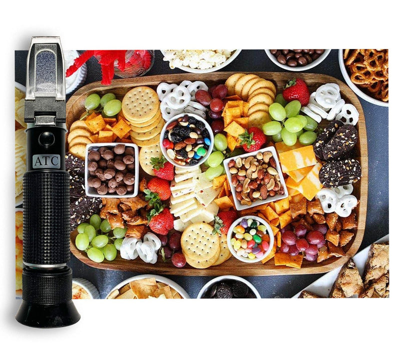 Salinity and Brix Refractometer - 0 to 28% with 0 to 32% Brix and ATC